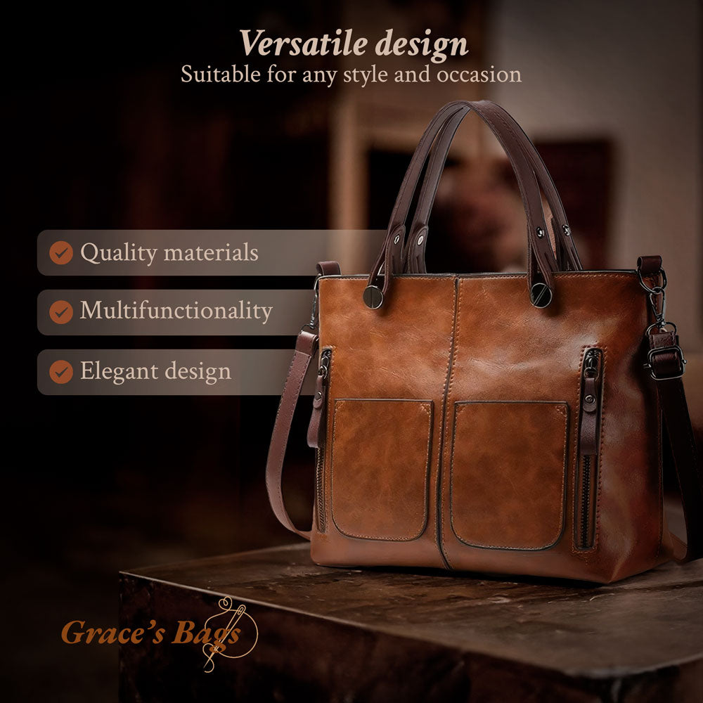 Elegant and timeless shoulder bag | Maya's Timeless Elegance