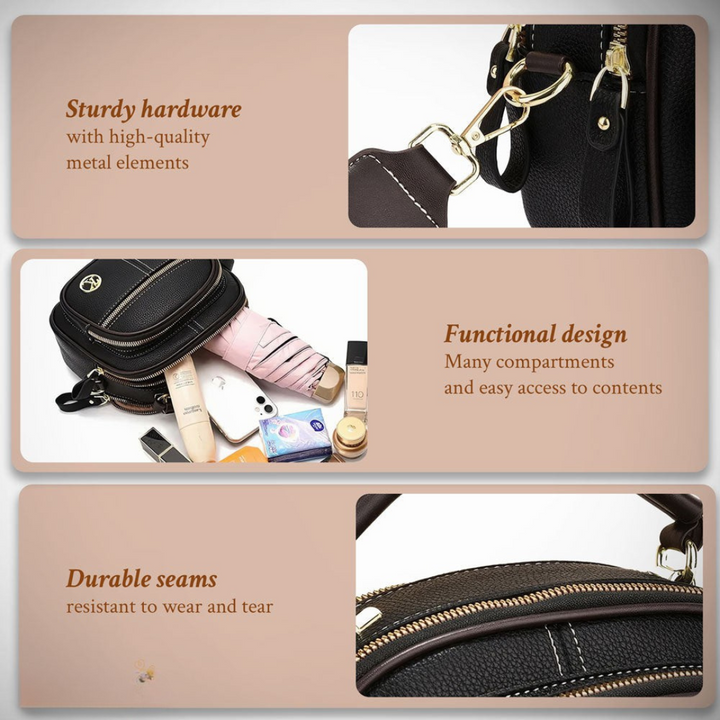 Brigit's timeless sophistication | Stylish bag with shoulder strap