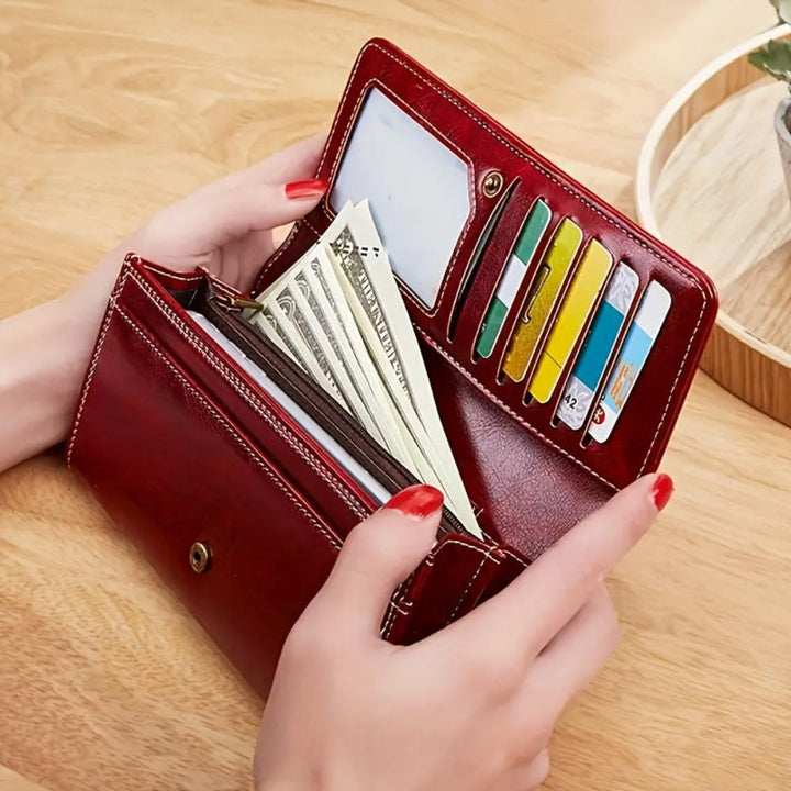 Trendy two-way wallet by Brigit