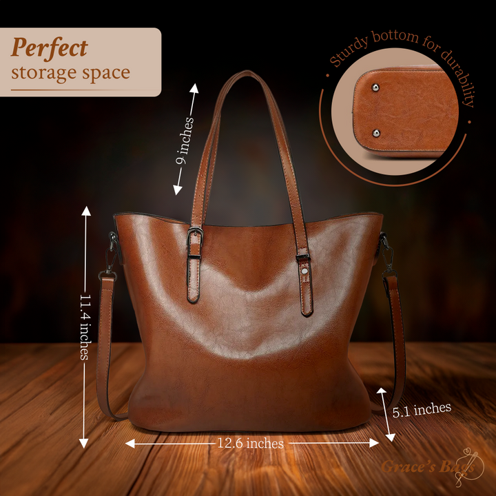 Brigit’s vintage shoulder bag