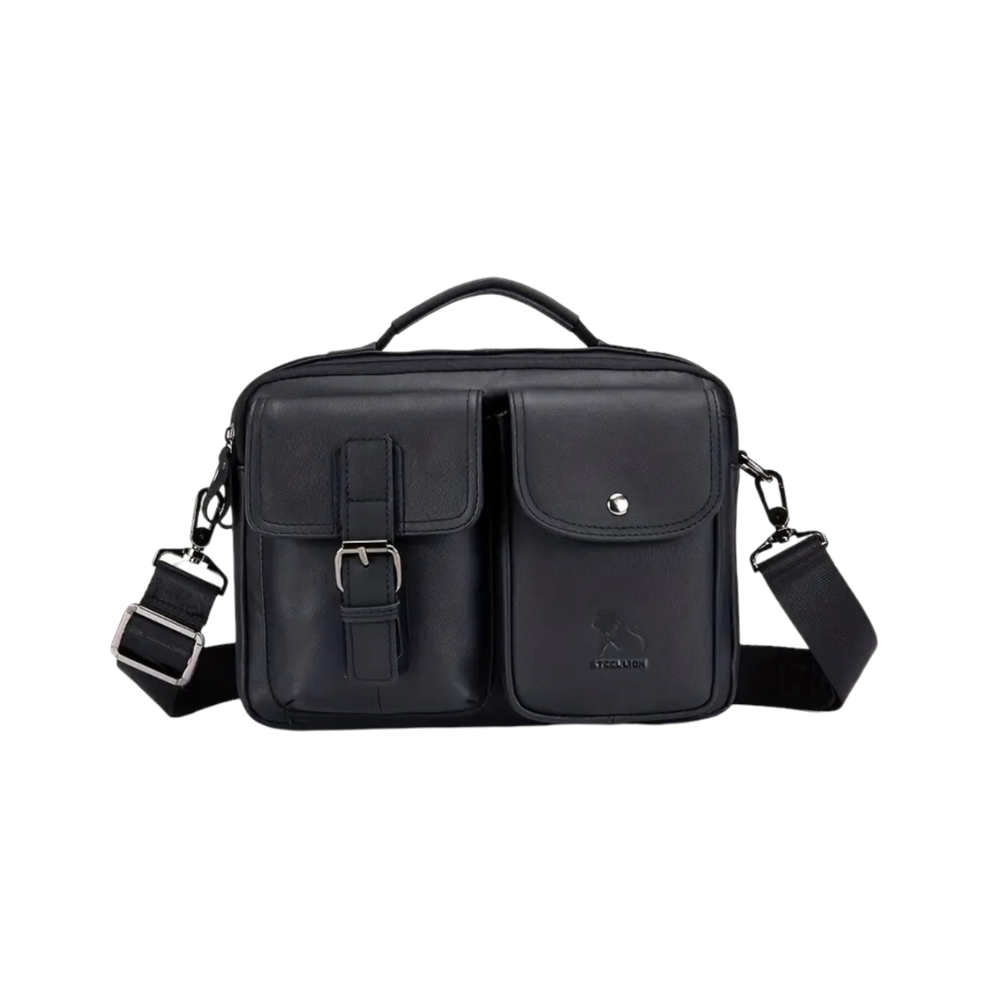 Brigit's Classic Leather Shoulder Bag
