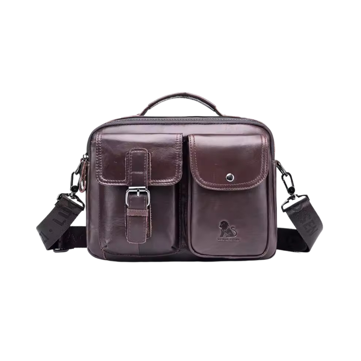 Brigit's Classic Leather Shoulder Bag
