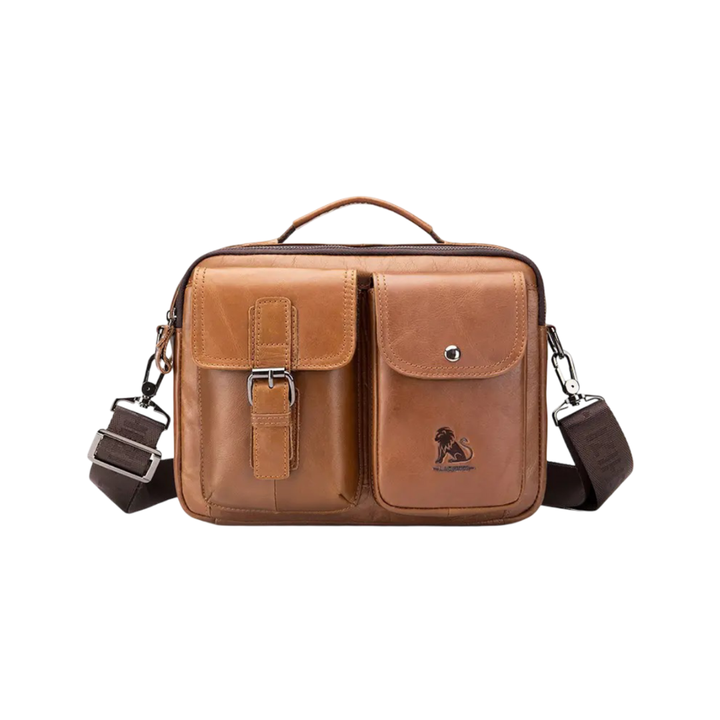 Brigit's Classic Leather Shoulder Bag