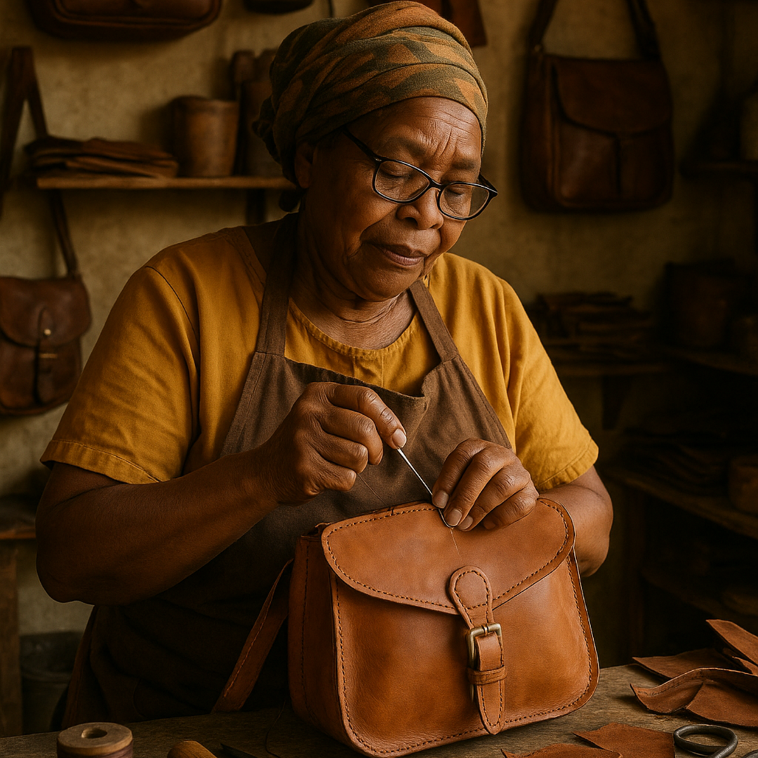 Beckett | Vintage Leather Chest Sling Bag