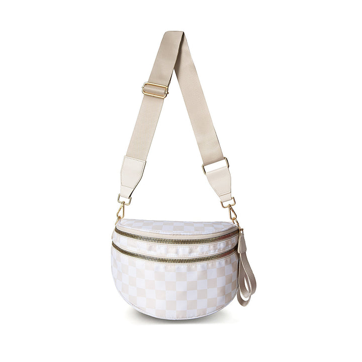 Checkered Crossbody Bag
